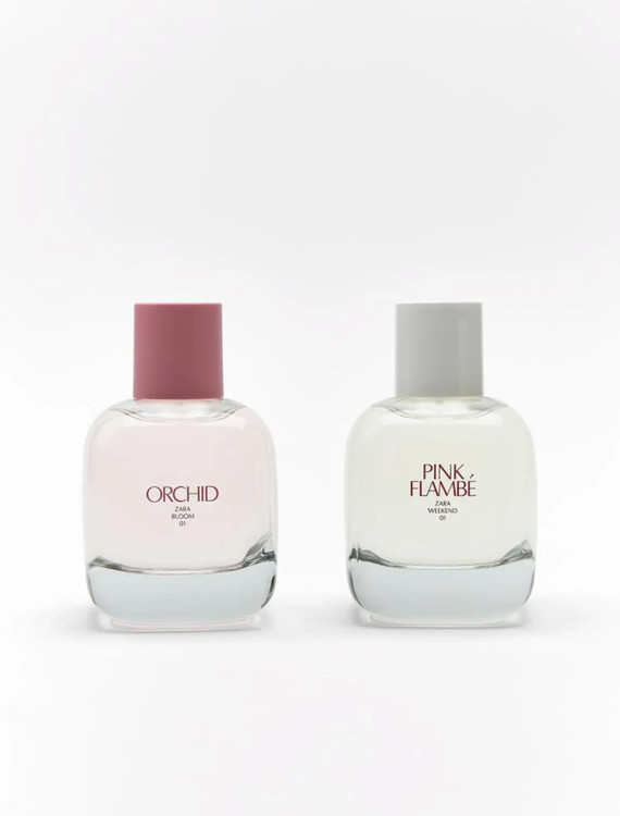 شیشه عطر دوقلو ارکید و پینک فلامبی