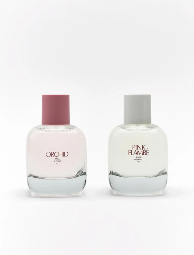 شیشه عطر دوقلو ارکید و پینک فلامبی
