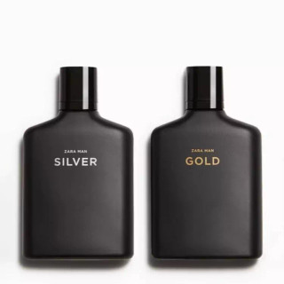 عطر مردانه زارا مدل دوقلو گلد و سیلور