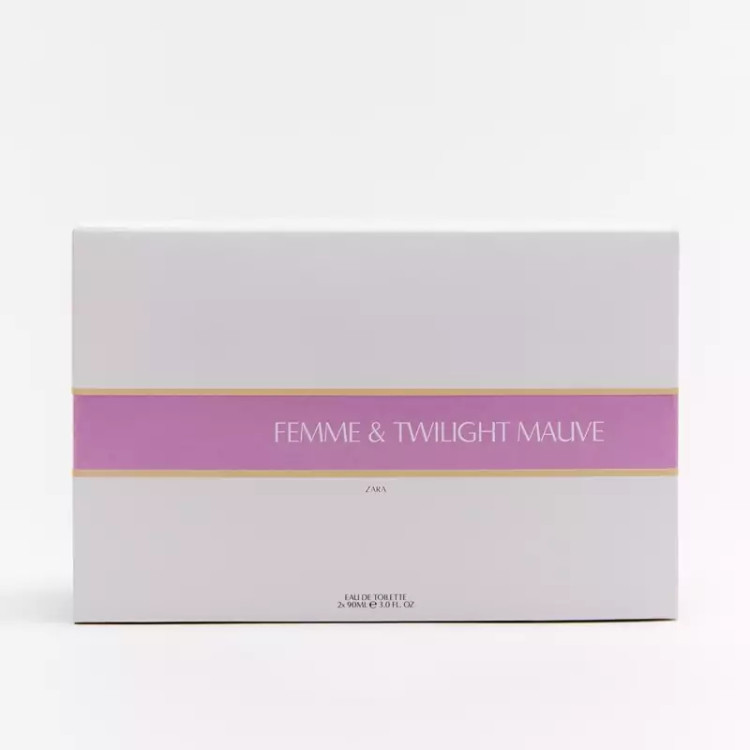 عطر زنانه زارا فم و توالایت ماوی