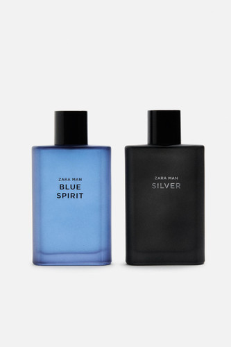 عطر مردانه زارا مدل دوقلو بلو اسپریت و سیلور