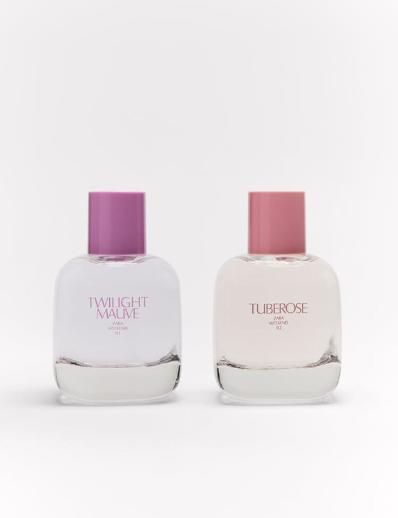 عطر زنانه زارا مدل دوقلو توب رز و توایلایت ماو