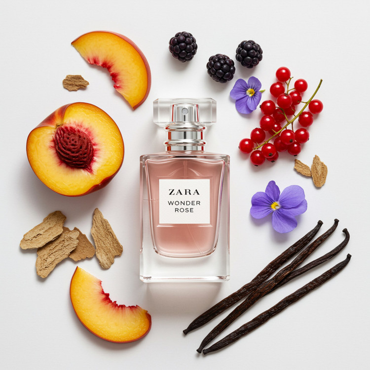 نت های عطر واندر رز زارا