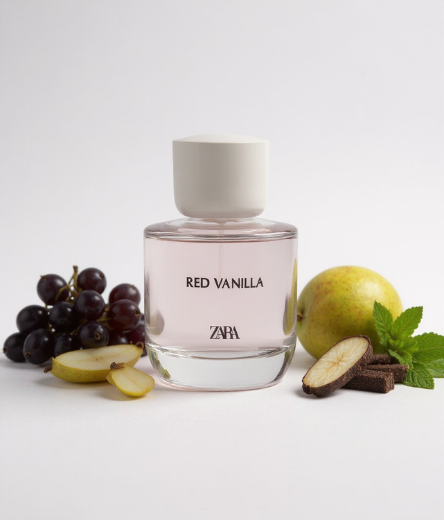 نت های عطر زنانه رد وانیلا