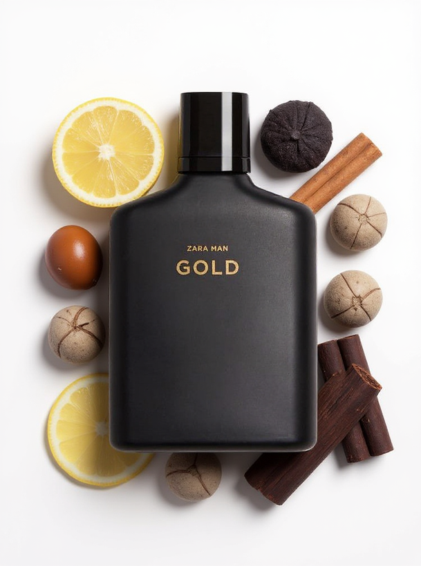 zara man gold